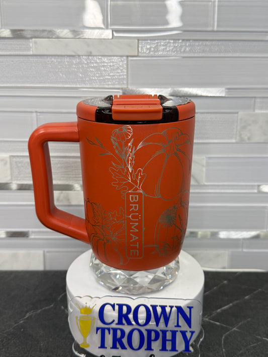 Limited-Edition Cedar Müv 15oz with Floral Pumpkins Wrap
