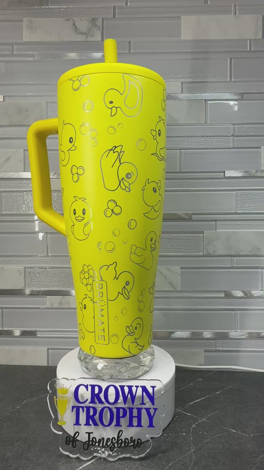 Pineapple 40oz Era with Rubber Duck Wrap-SMALL IMPERFECTION
